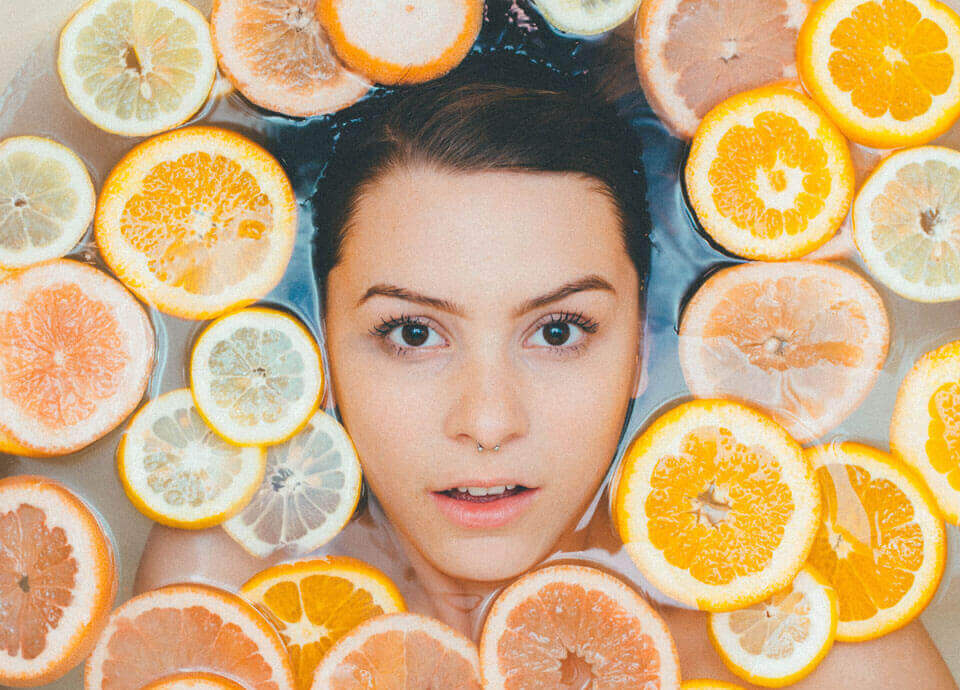 girl after getting cryo facial